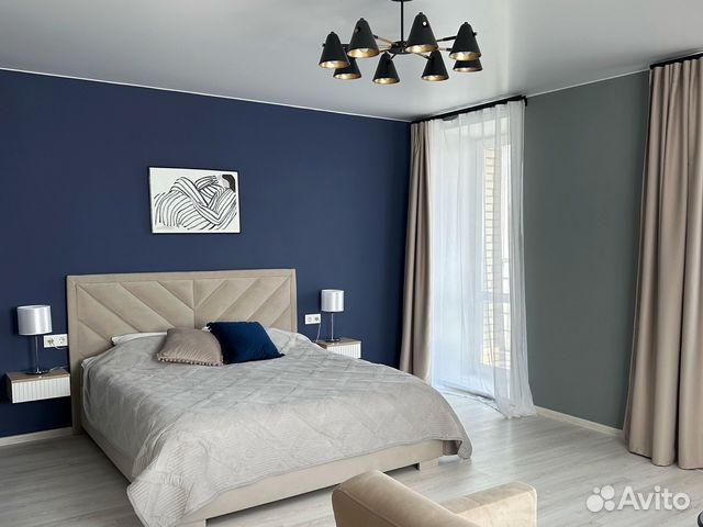 

Квартира-студия, 38 м², 1 кровать