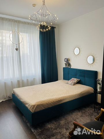 

1-к. квартира, 38 м², 2 кровати