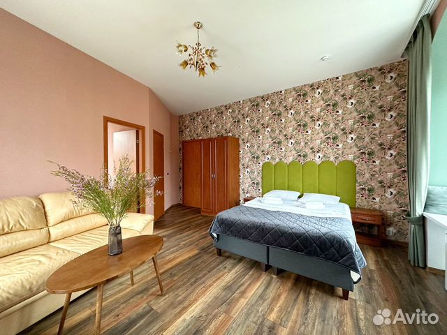 

1-к. квартира в апарт-отеле, 35 м², 2 кровати