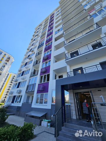 

Квартира-студия, 33 м², 2 кровати