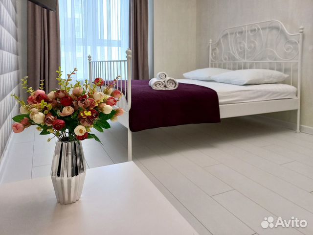 

1-к. квартира, 45 м², 2 кровати