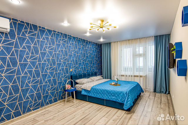 

1-к. квартира, 45 м², 2 кровати