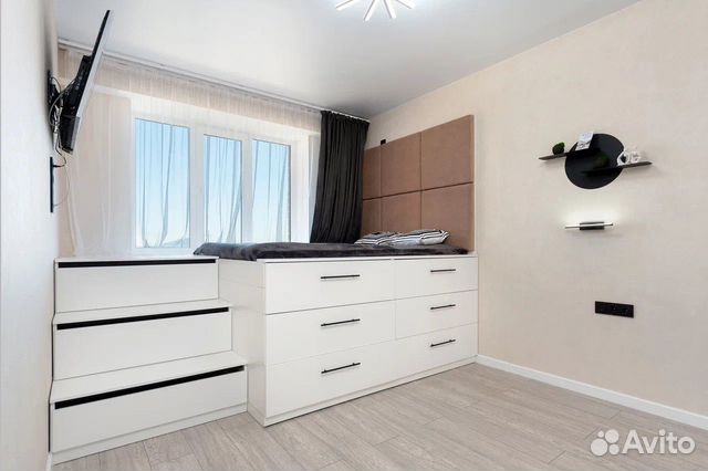

1-к. квартира, 38 м², 2 кровати