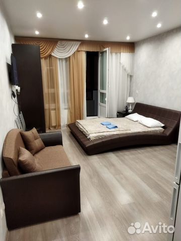 

Квартира-студия, 35 м², 3 кровати