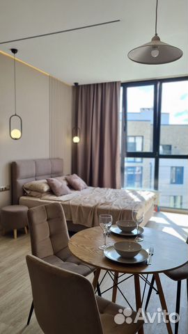 

Квартира-студия, 30 м², 2 кровати