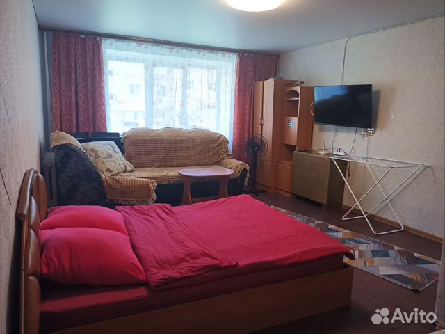 

1-к. квартира, 30 м², 3 кровати