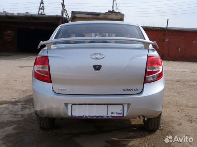 Бампер Лада Гранта в цвет кузова