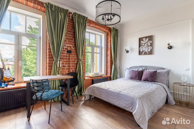 

Квартира-студия, 24,5 м², 2 кровати