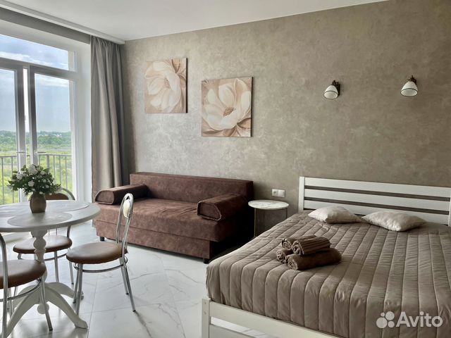 

Квартира-студия, 35 м², 2 кровати