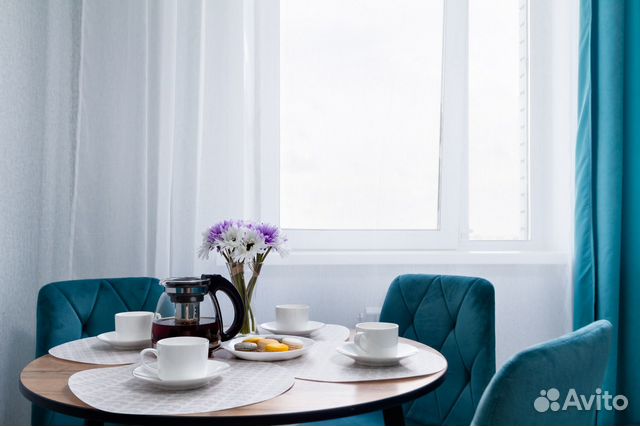 

1-к. квартира, 42 м², 2 кровати