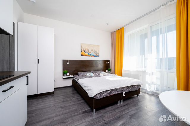 

Квартира-студия, 22 м², 2 кровати