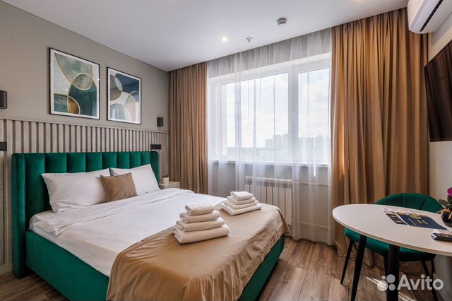 

Квартира-студия в апарт-отеле, 18 м², 1 кровать