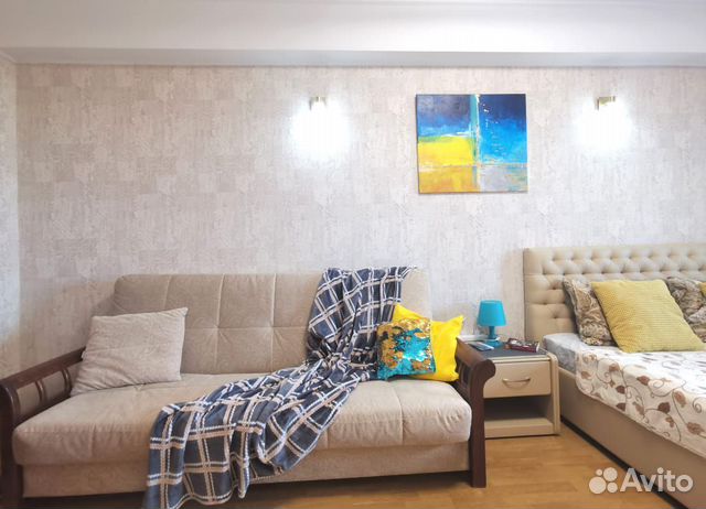 

1-к. квартира, 42 м², 2 кровати