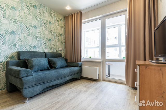 

1-к. квартира, 34 м², 2 кровати