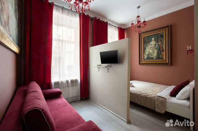 

Квартира-студия в апарт-отеле, 18 м², 2 кровати