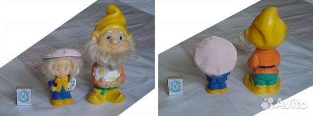 Игрушка СССР Маус Негр Изо Гном Мороз Каток Чижик