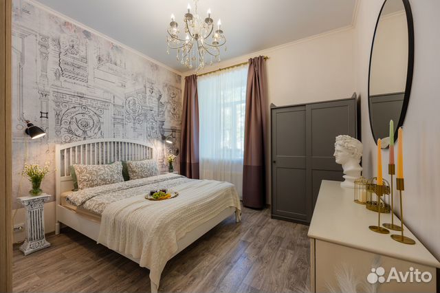 

1-к. квартира, 40 м², 2 кровати