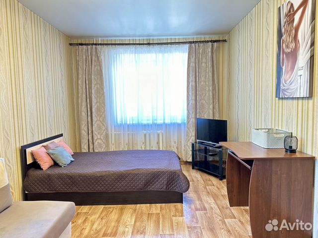 

1-к. квартира, 45 м², 3 кровати