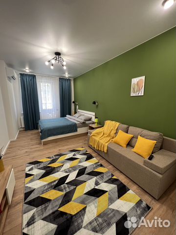 

1-к. квартира, 42,5 м², 2 кровати