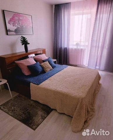 

1-к. квартира, 44 м², 2 кровати