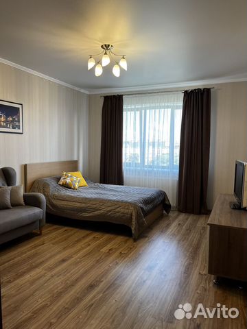 

1-к. квартира, 45 м², 2 кровати