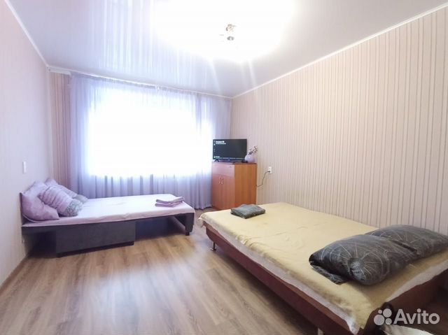 

1-к. квартира, 37 м², 2 кровати