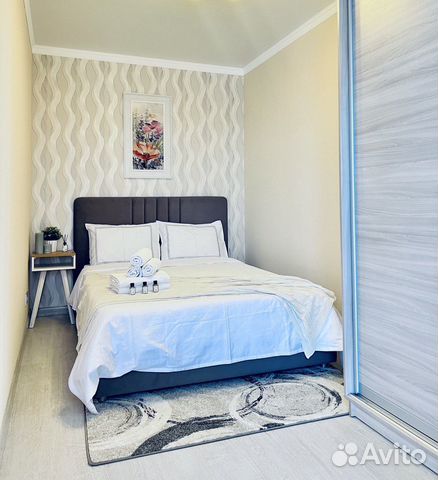 

1-к. квартира, 45 м², 2 кровати
