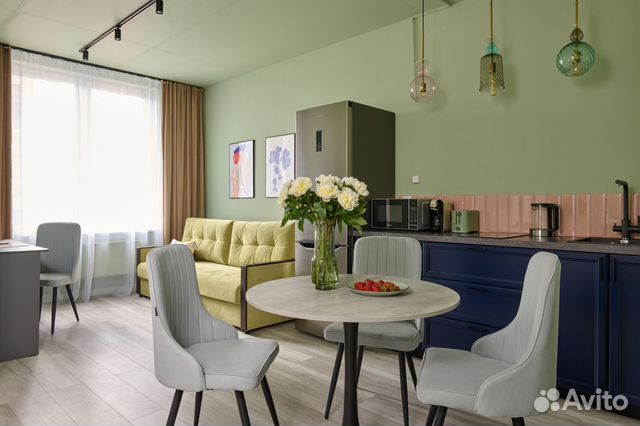 

1-к. квартира, 37 м², 2 кровати