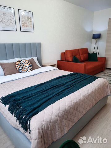 

1-к. квартира, 36 м², 2 кровати