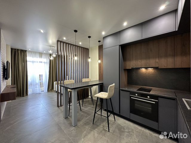 

1-к. квартира, 55 м², 2 кровати