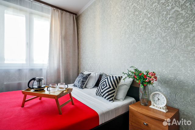 

1-к. квартира, 40 м², 2 кровати