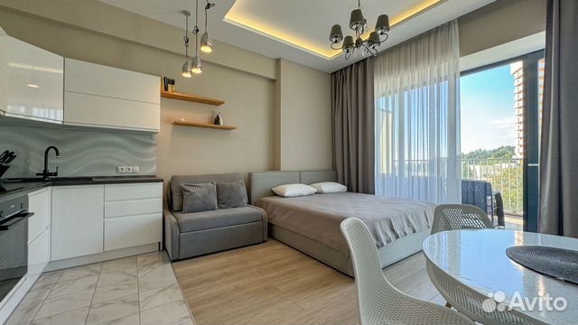 

Квартира-студия, 51,7 м², 2 кровати