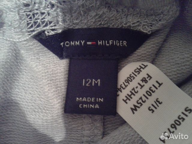 Шорты Tommy Hilfiger, раз.12М, новые, утепленные