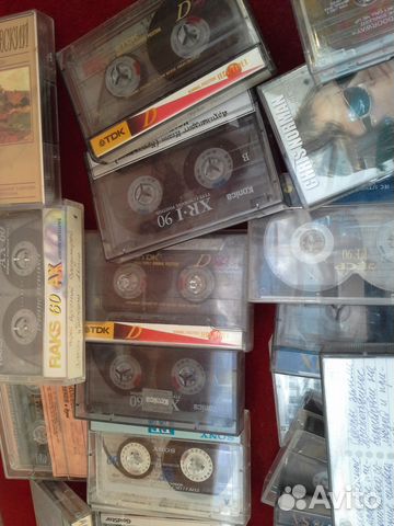 Аудиокассеты с-90, с записью