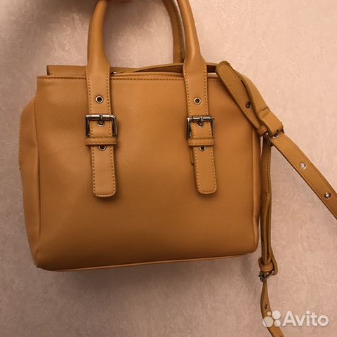 Сумка женская Zara Basic желтая Сумка женская Zara Basic желтая