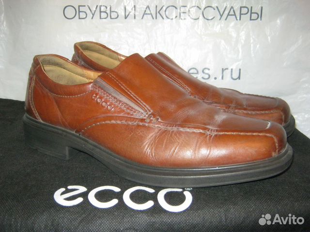 Ecco полуботинки - туфли 42 разме