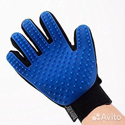 Pet Brush Glove - перчатка для снятия шерсти купить на Зозу.ру - фотография № 2