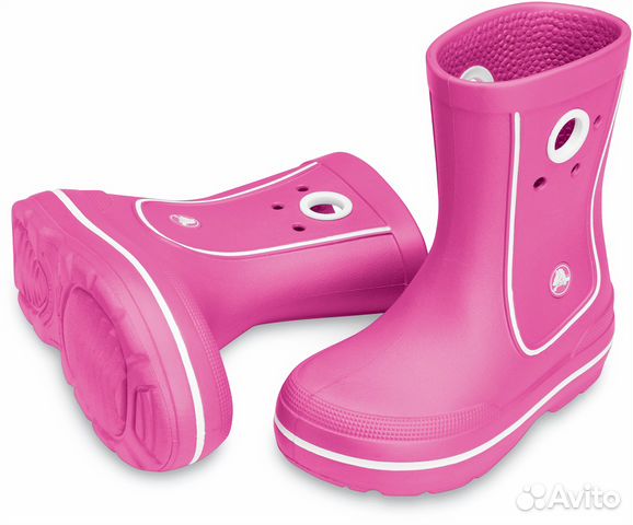 Сапоги Crocs Crocband Jaunt Fuchsia, J2