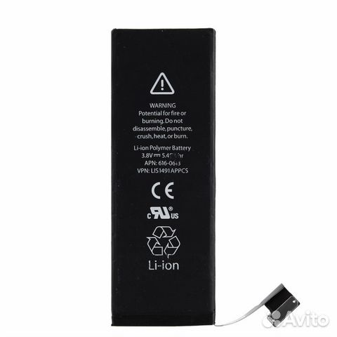 Новый Аккумулятор на iPhone 4/5/5S/6/7 с Гарантией