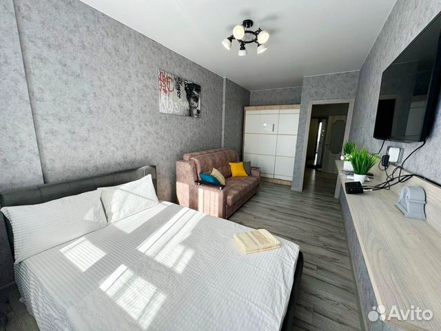 

1-к. квартира, 40 м², 3 кровати