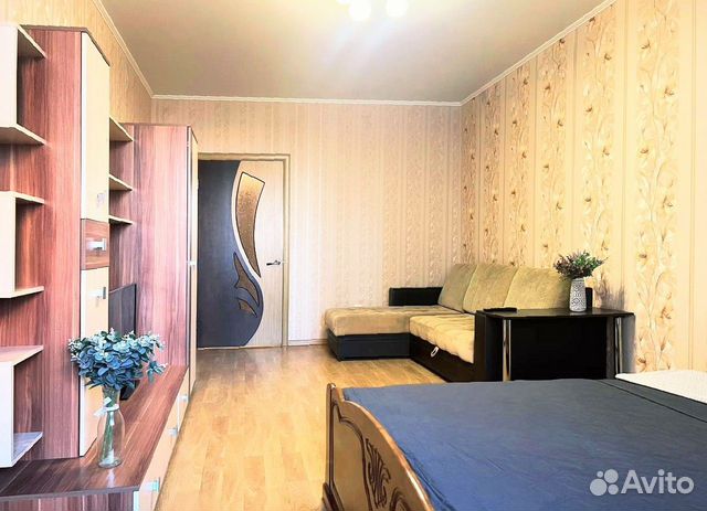 

1-к. квартира, 45 м², 2 кровати