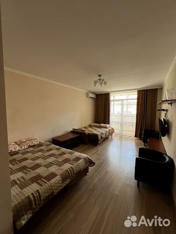 

1-к. квартира, 46 м², 2 кровати