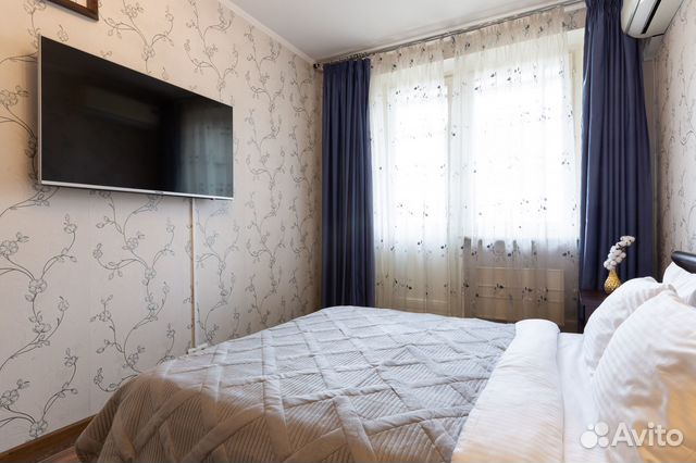 

1-к. квартира, 44 м², 2 кровати