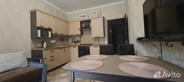 

1-к. квартира, 57 м², 2 кровати