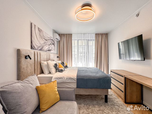 

1-к. квартира, 50 м², 2 кровати
