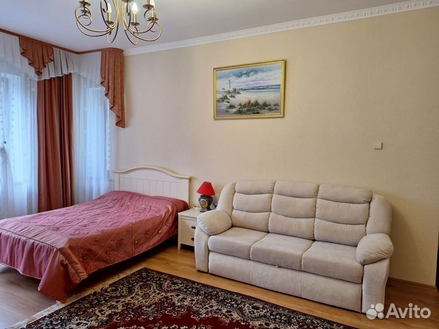 

1-к. квартира, 55 м², 2 кровати