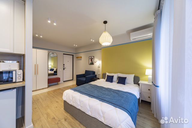 

Квартира-студия, 24,2 м², 2 кровати