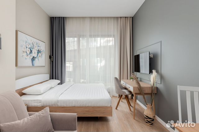 

Квартира-студия, 21 м², 2 кровати