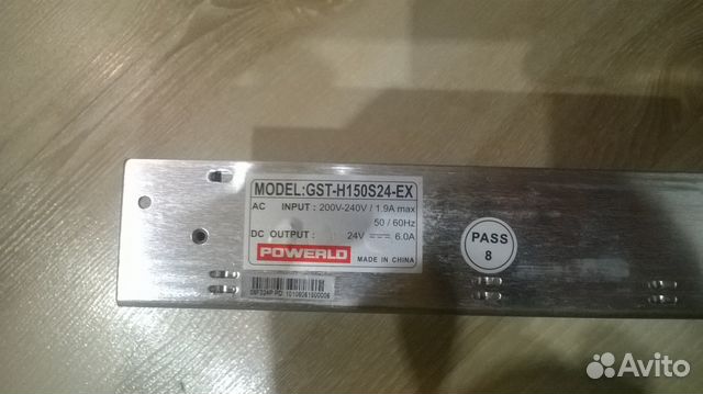 Блок питания 24В gst-h150s24-ex Блок питания 24В gst-h150s24-ex