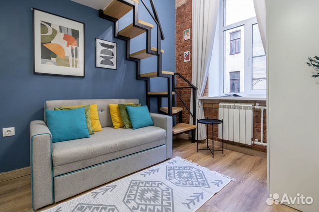 

Квартира-студия, 17 м², 2 кровати